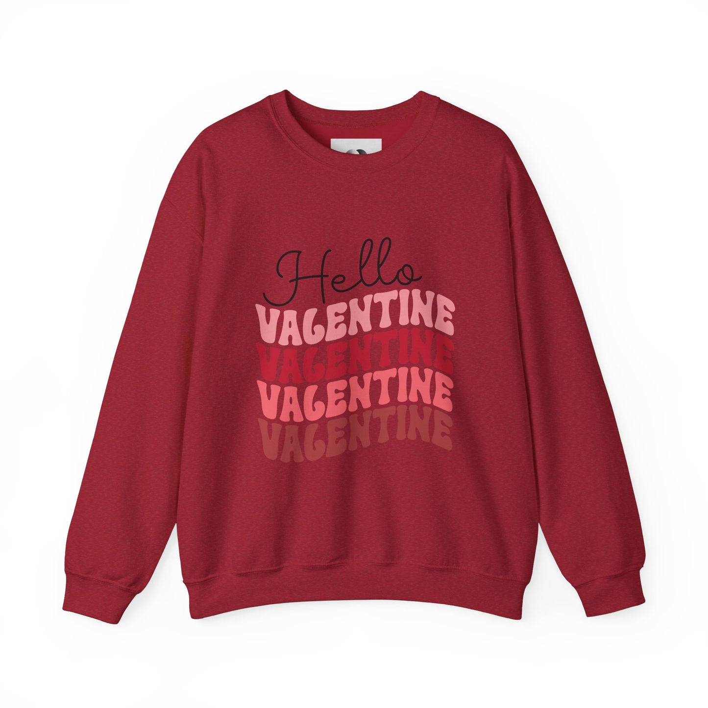 Hello Valentine Unisex Heavy Blend Crewneck Sweatshirt