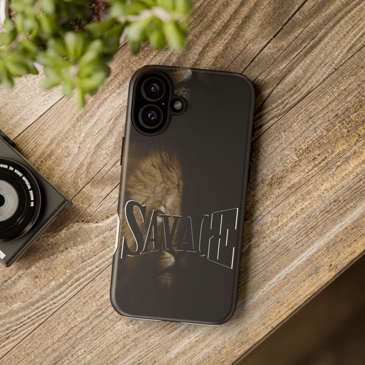 Savage Lion Phone Case - Tough & Stylish Protection