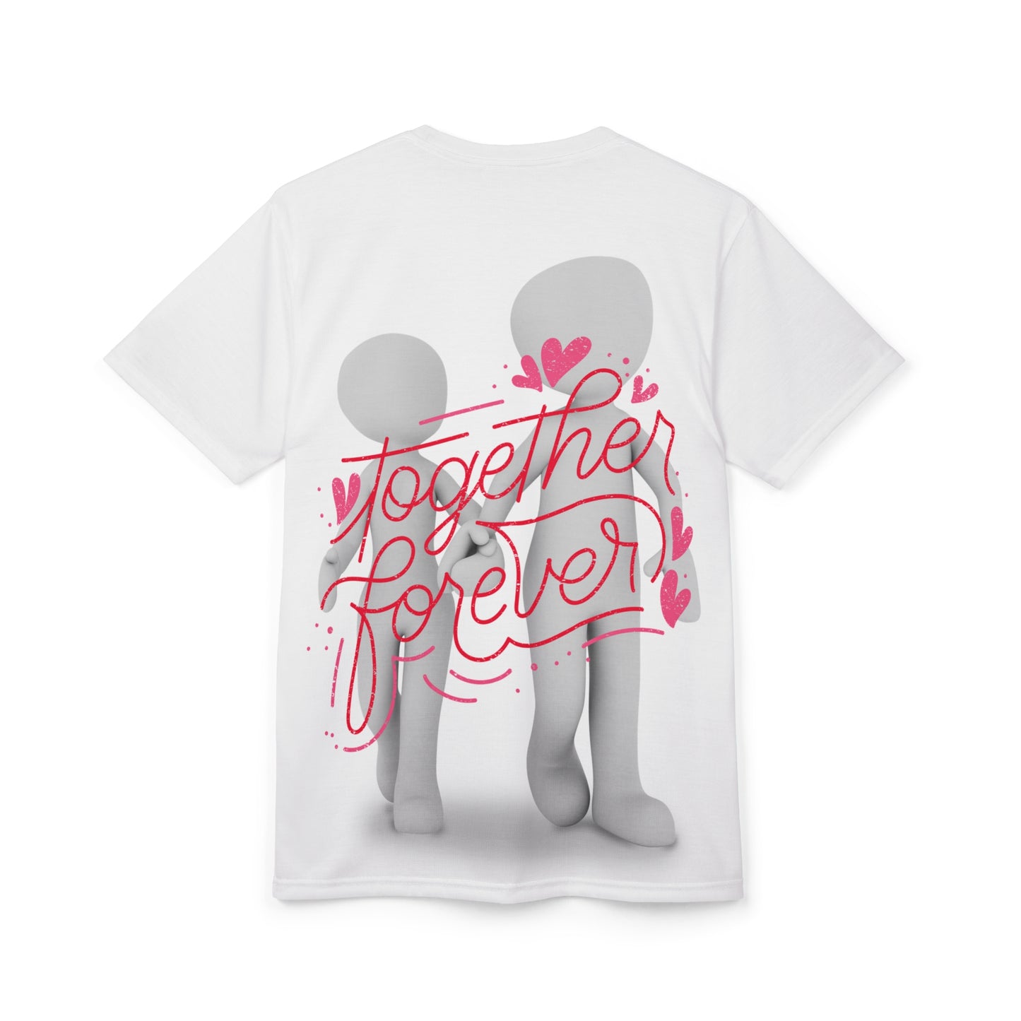 Romantic Together Forever Unisex Tee - Perfect for Couples and Anniversaries