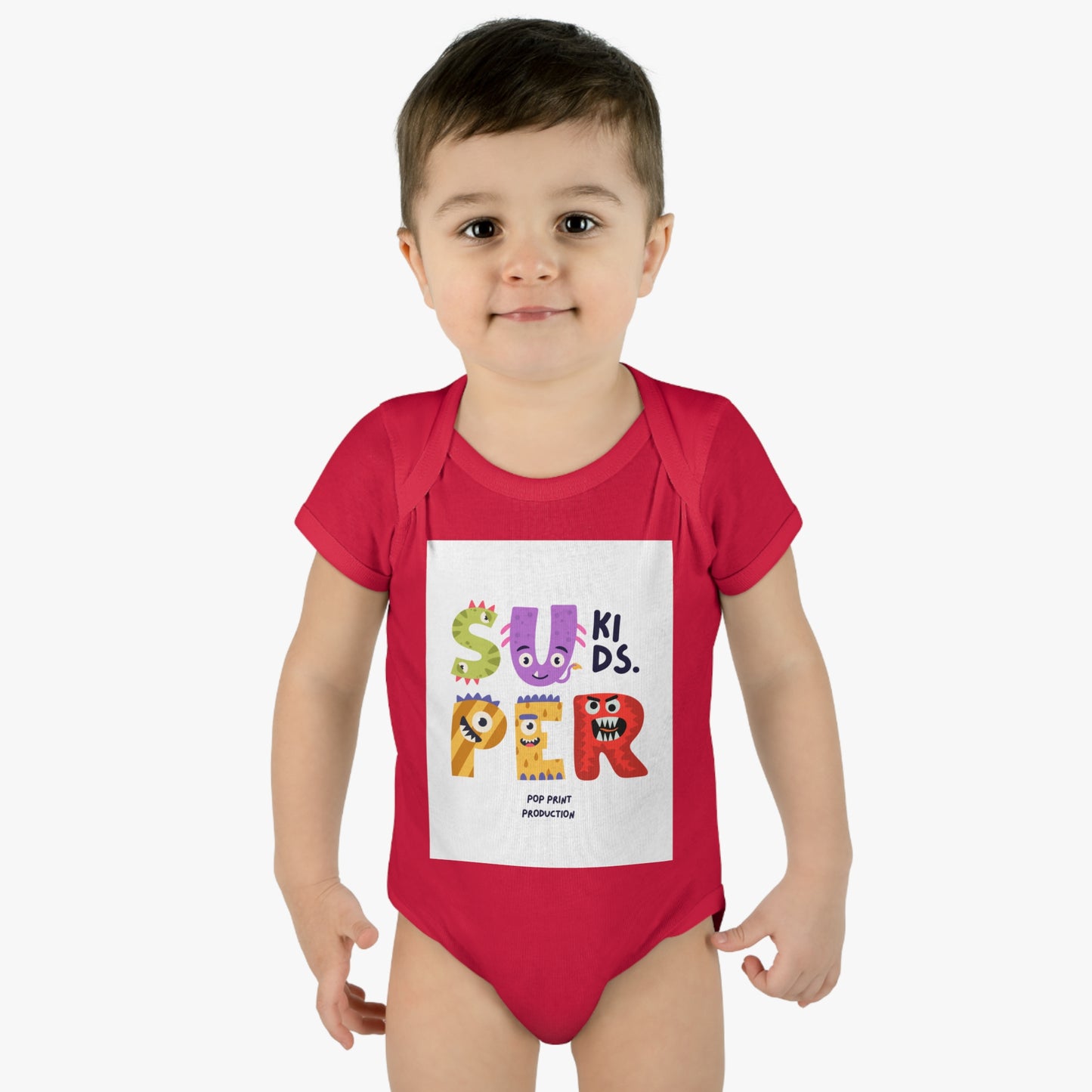 Super Kids Funky Infant Bodysuit - Adorable Baby Apparel