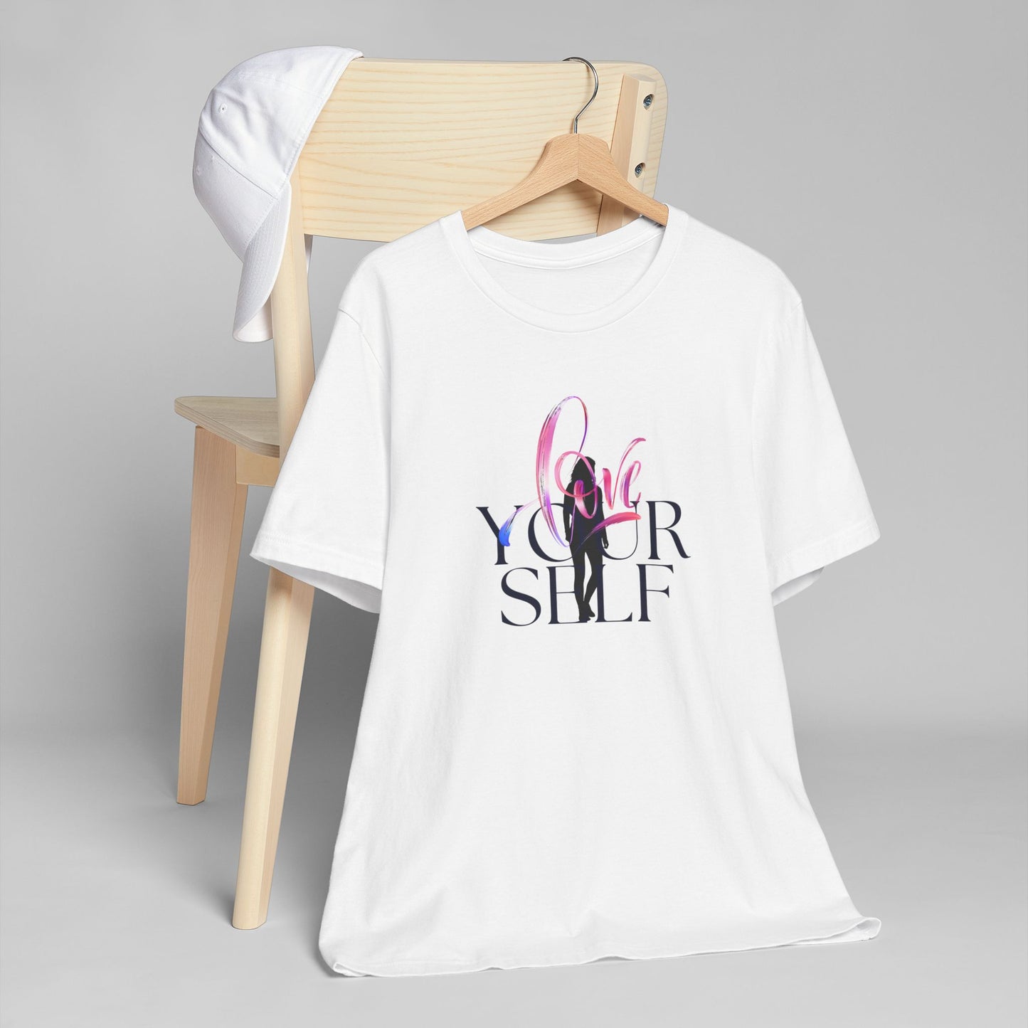 Inspirational Love Yourself Unisex Jersey T-Shirt