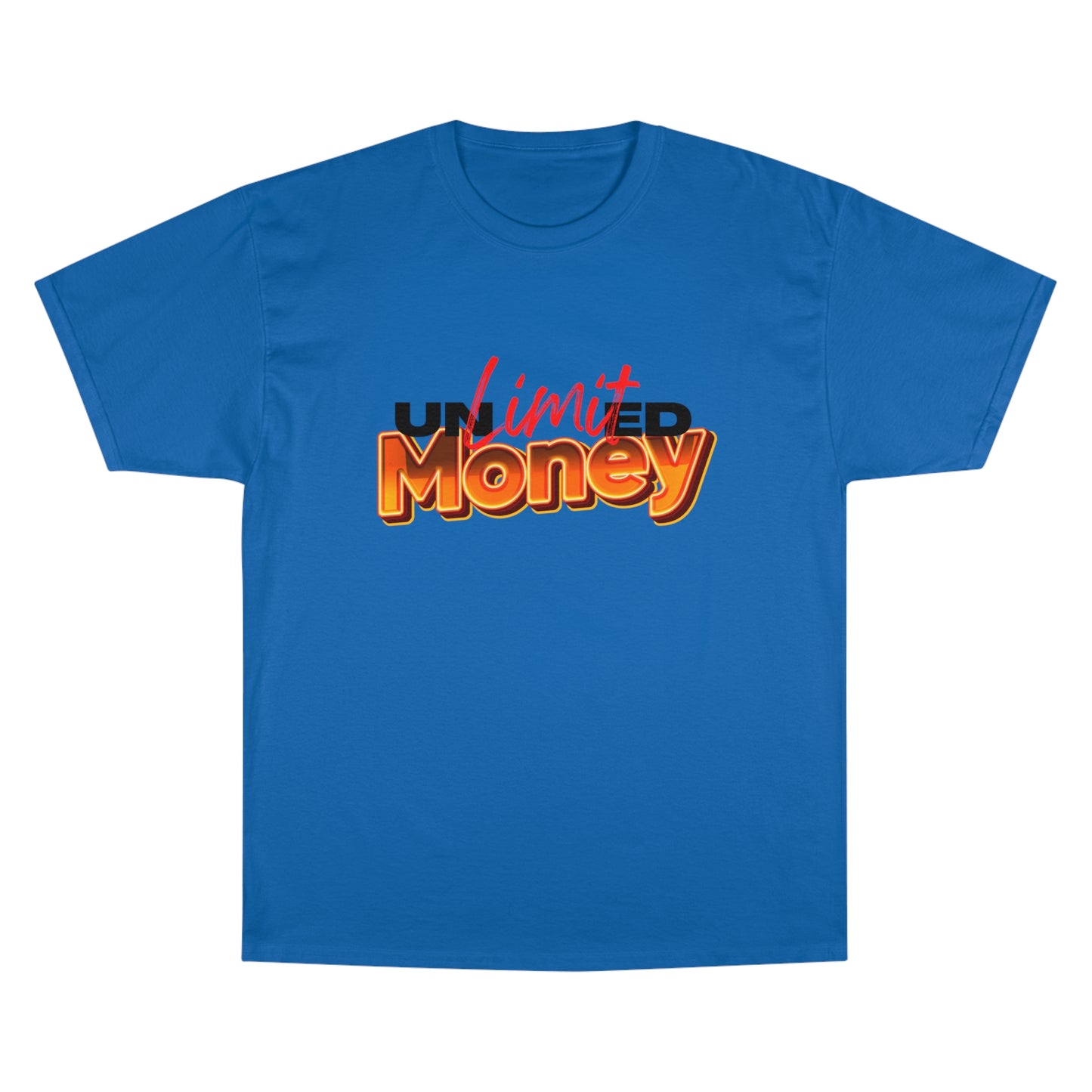 Champion T-Shirt - Unlimited Money Graphic Tee for Trendsetters