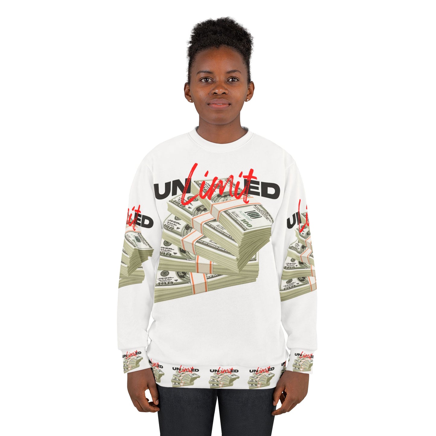 Unlimited Cash Unisex Sweatshirt - Trendy and Stylish