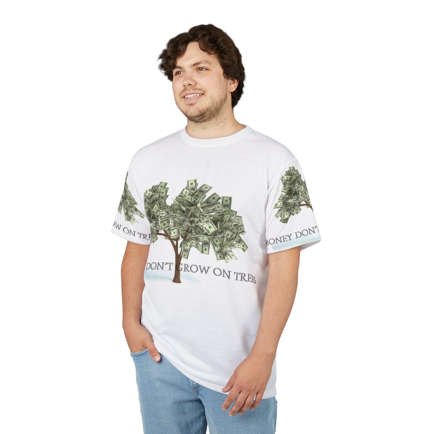 Money Don't Grow on Trees Unisex Tee - Fun & Playful Graphic T-Shirt