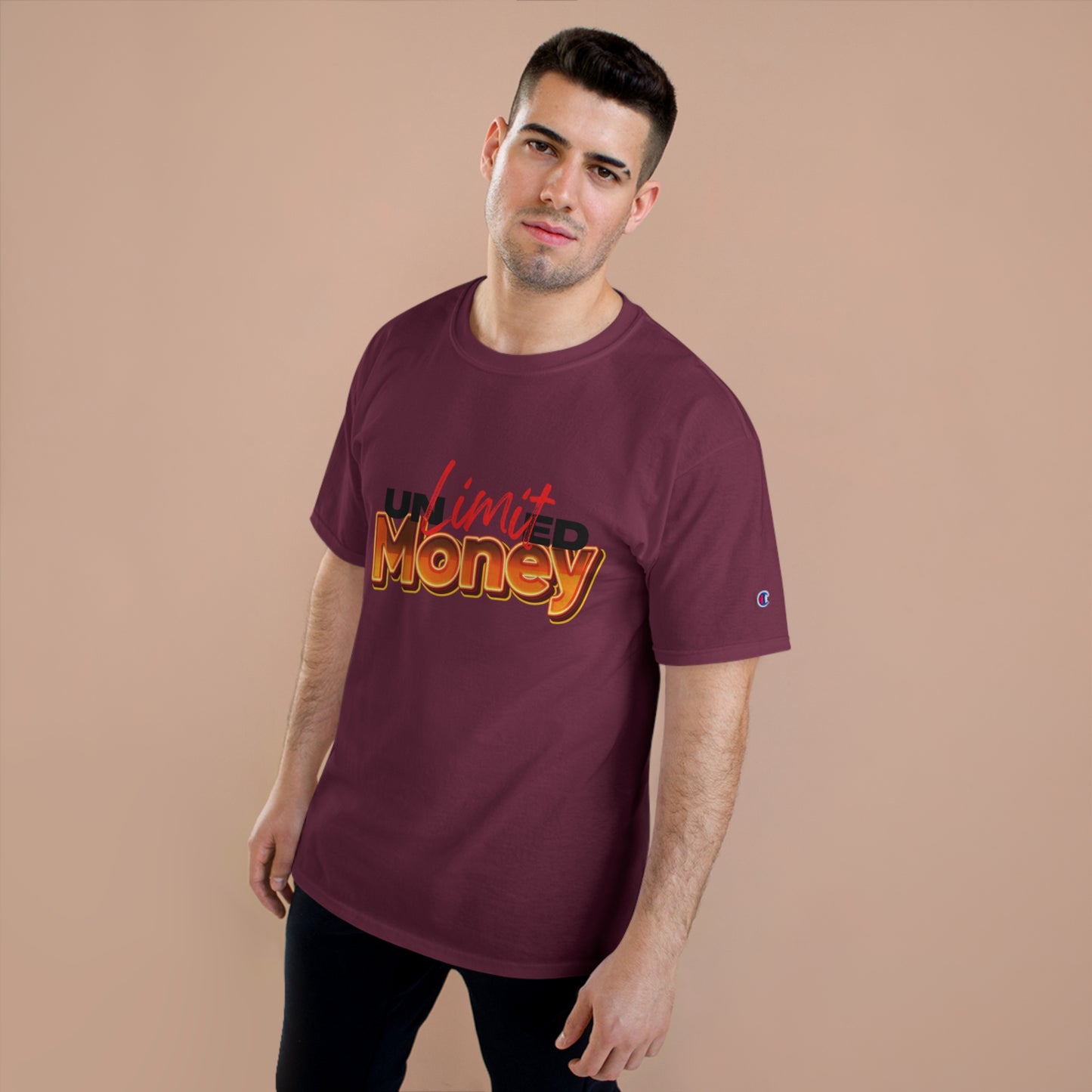 Champion T-Shirt - Unlimited Money Graphic Tee for Trendsetters