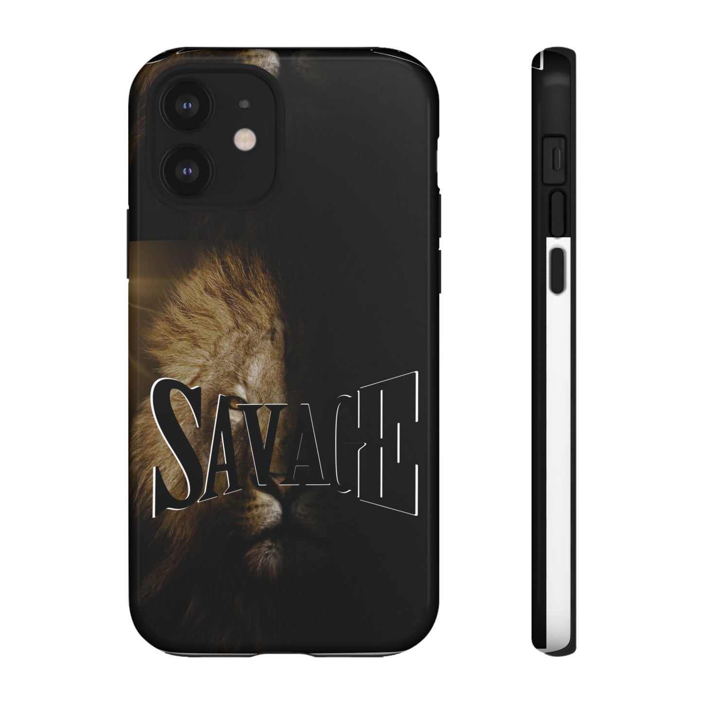 Savage Lion Phone Case - Tough & Stylish Protection