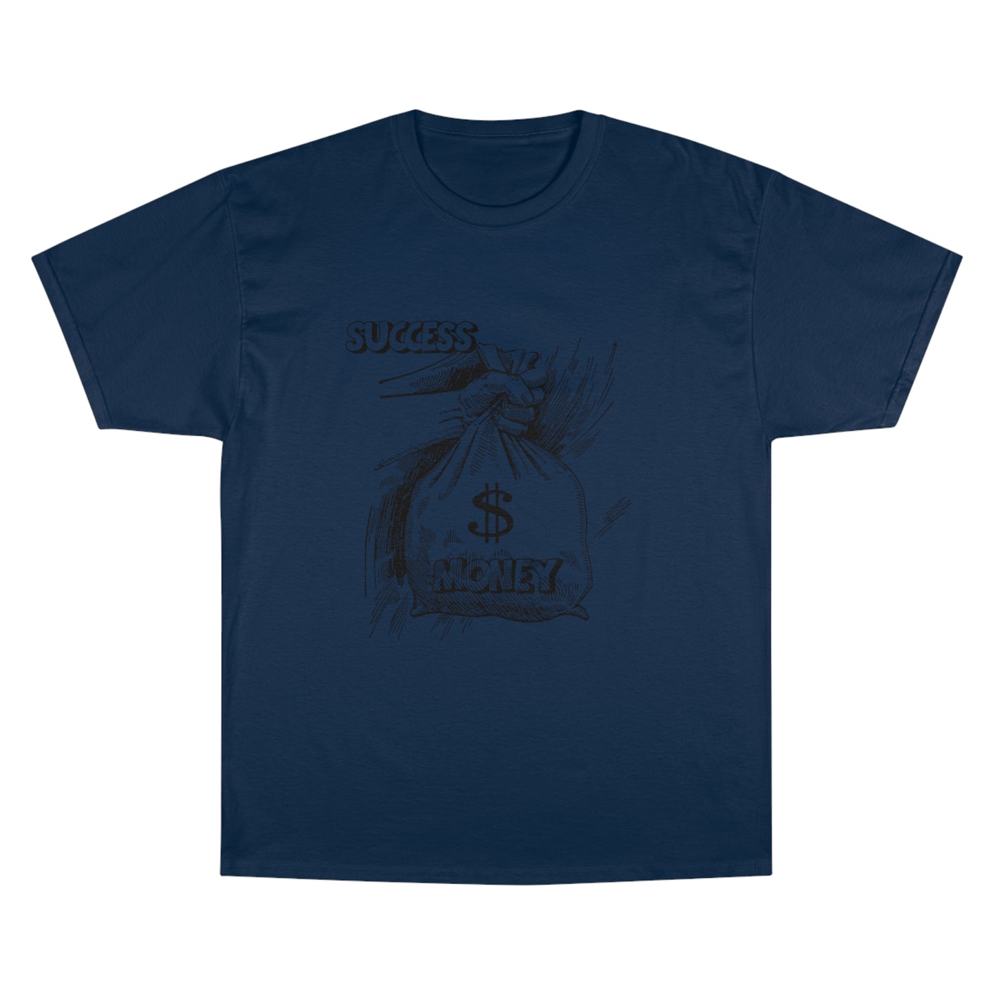 Success Money Champion T-Shirt - Motivational Graphic Tee for Goal-Getters