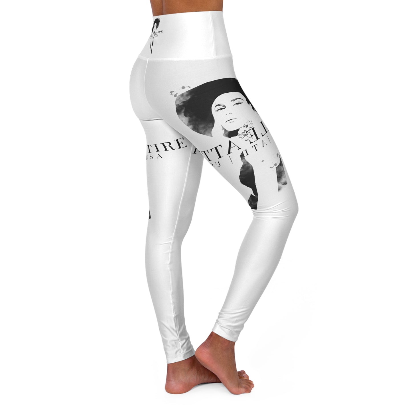 High Waisted Yoga Leggings - Empowering Female Fitness Wear