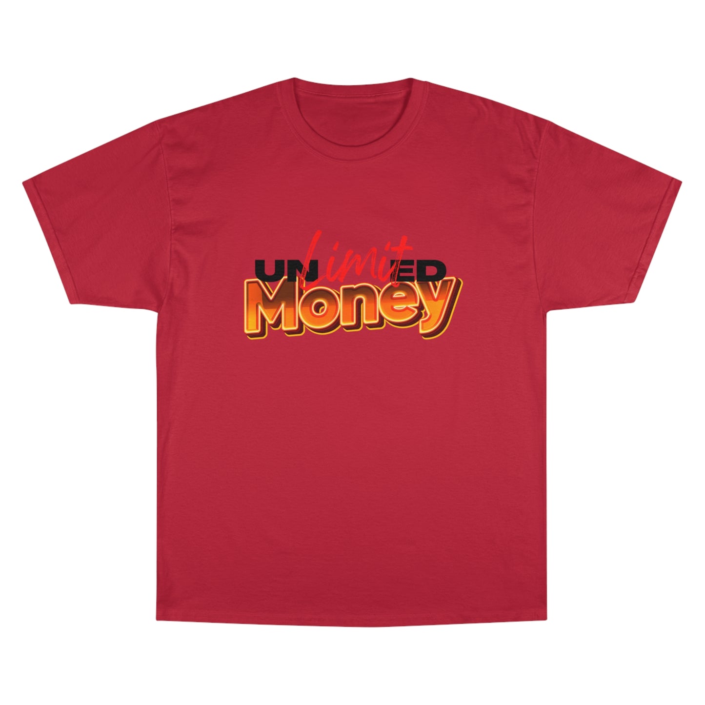 Champion T-Shirt - Unlimited Money Graphic Tee for Trendsetters