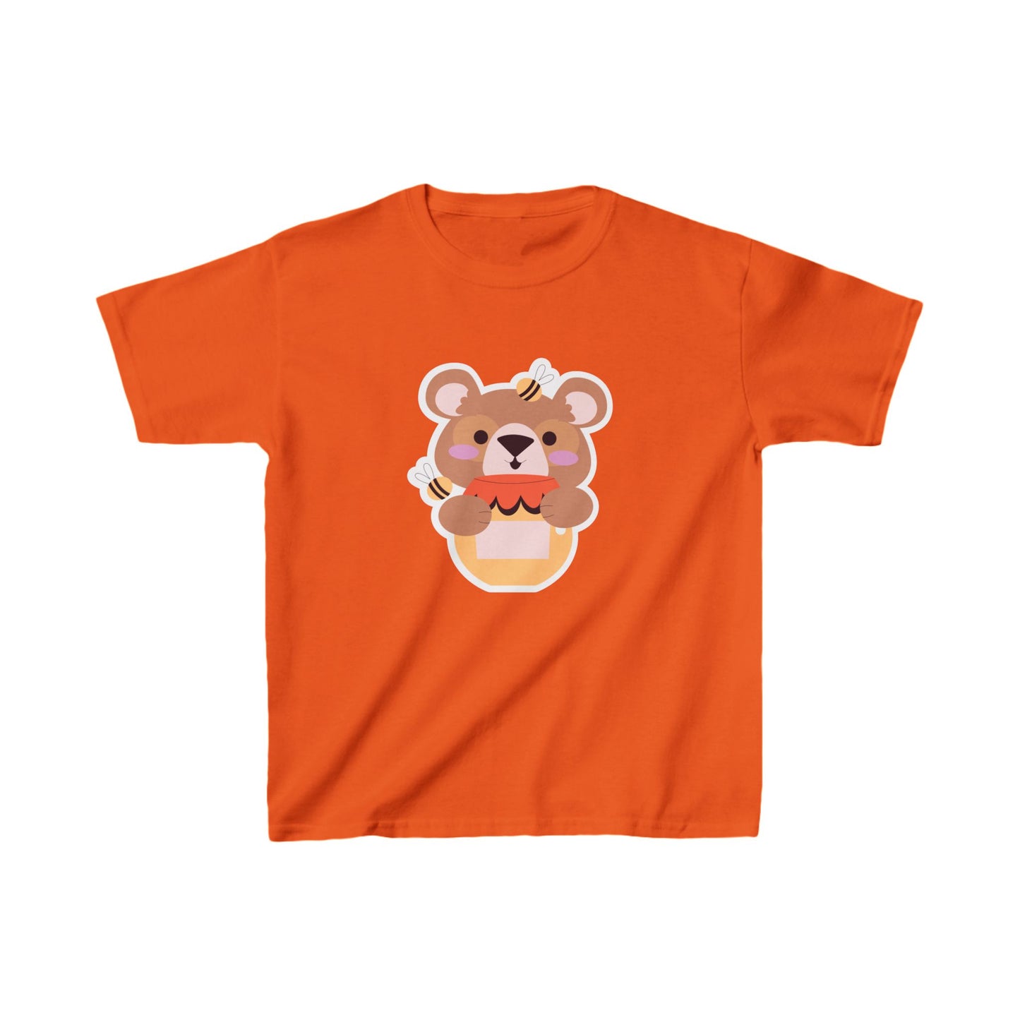 Adorable Bear Kids T-Shirt - Cute Animal Tee for Playful Adventures