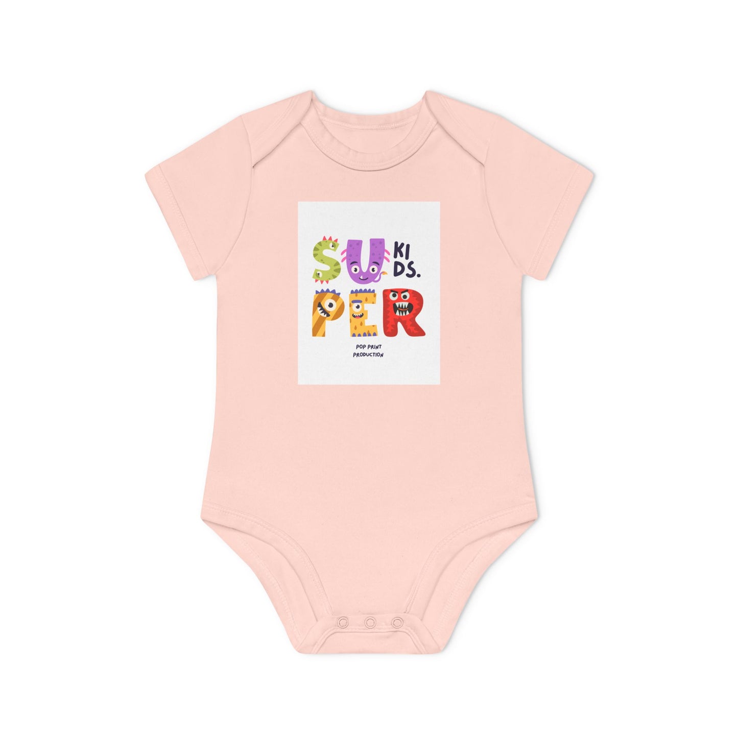 Super Fun Organic Baby Bodysuit - Perfect for Playtime and Gifts