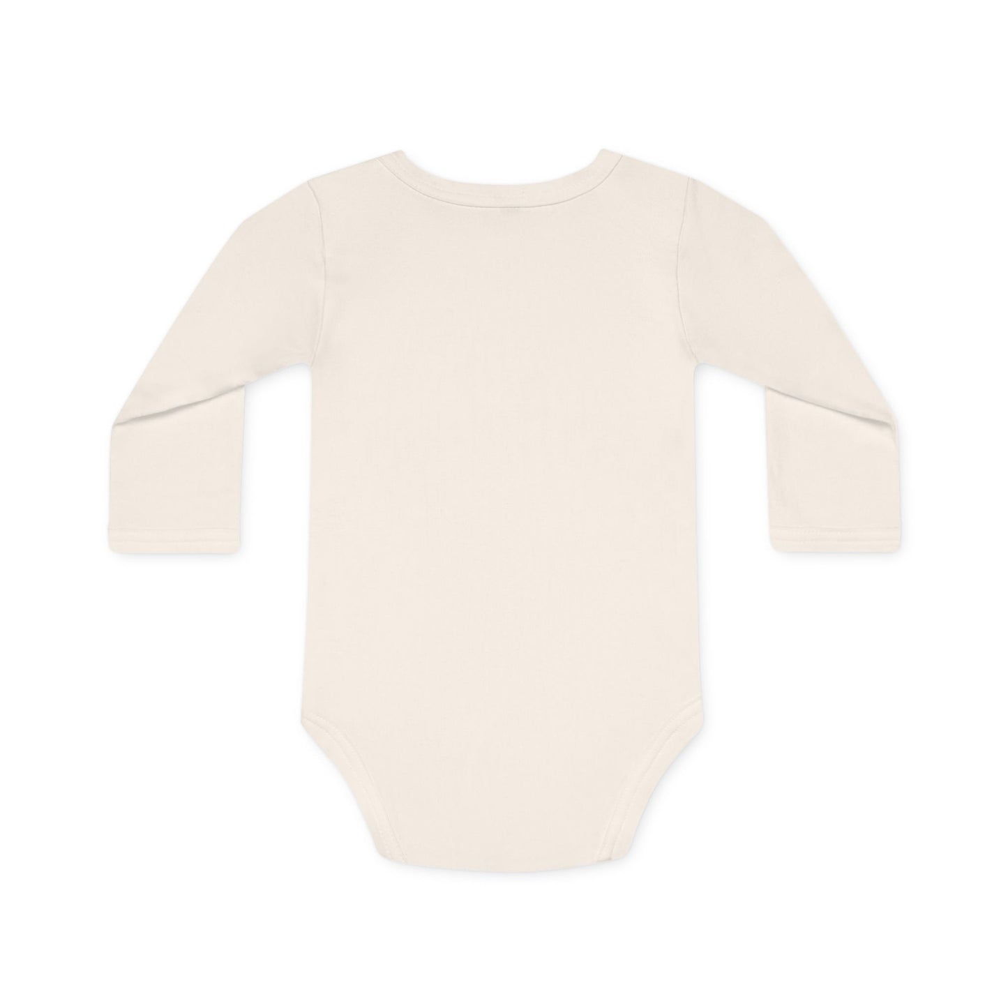 Super Kids Long-Sleeve Organic Baby Bodysuit - Cute & Colorful Design for Infants