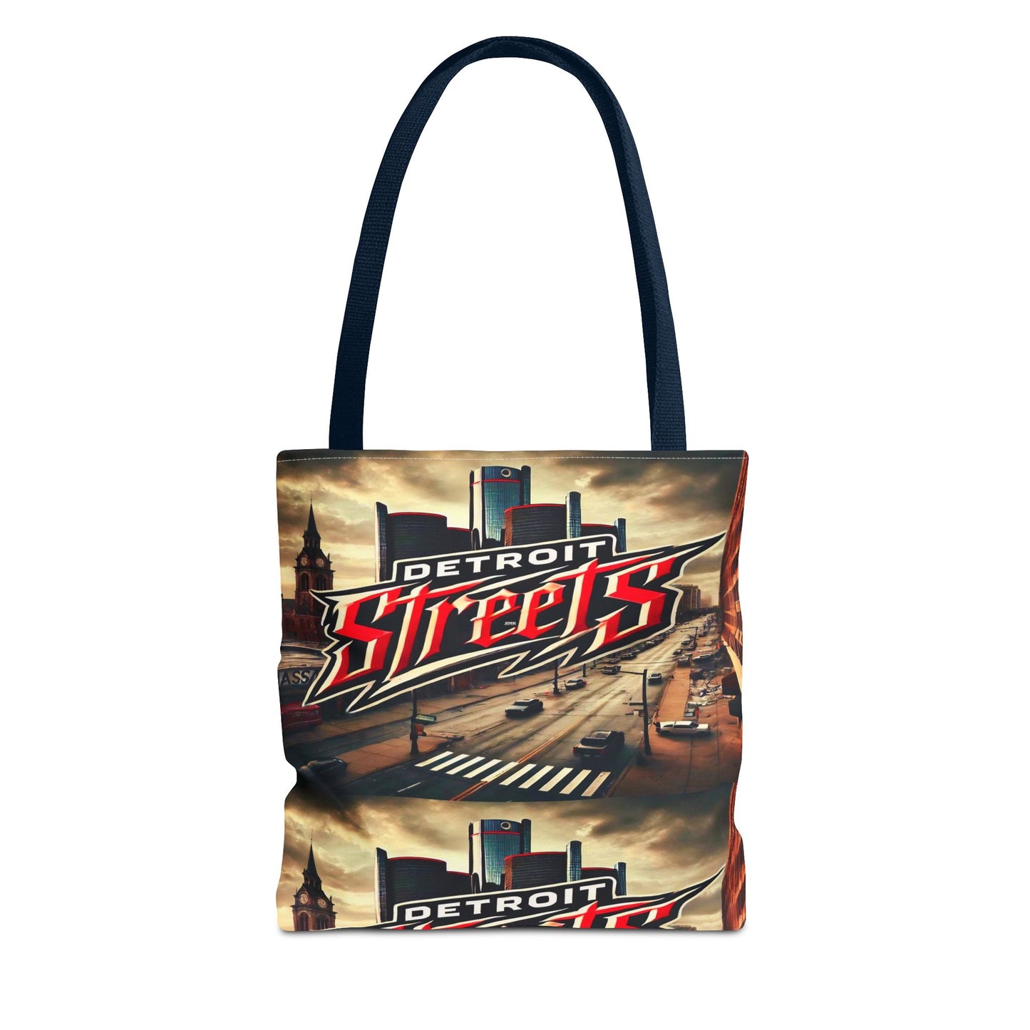 Detroit Streets Tote Bag - Stylish Urban Carryall for City Lovers