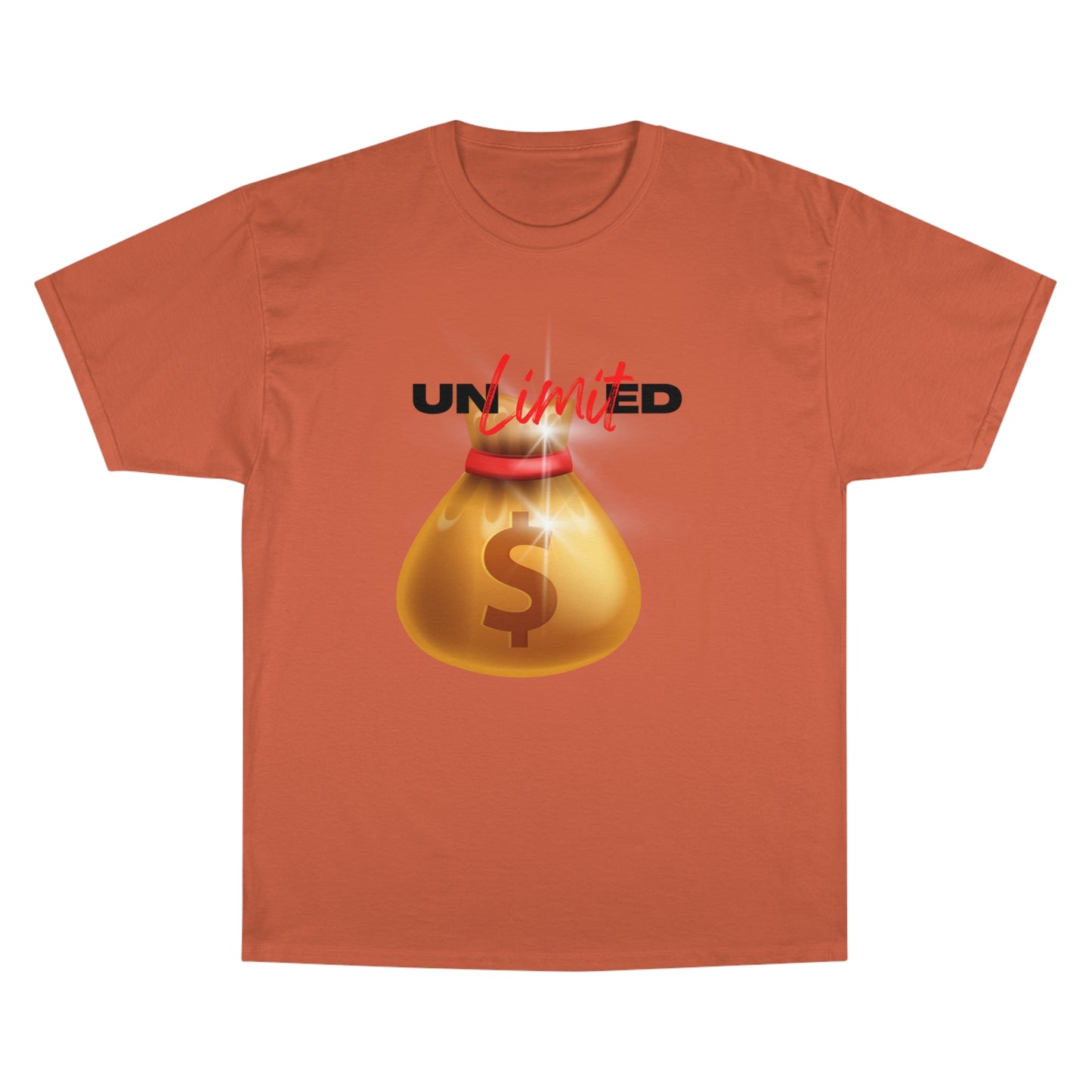 Unlimited Wealth Graphic Champion T-Shirt