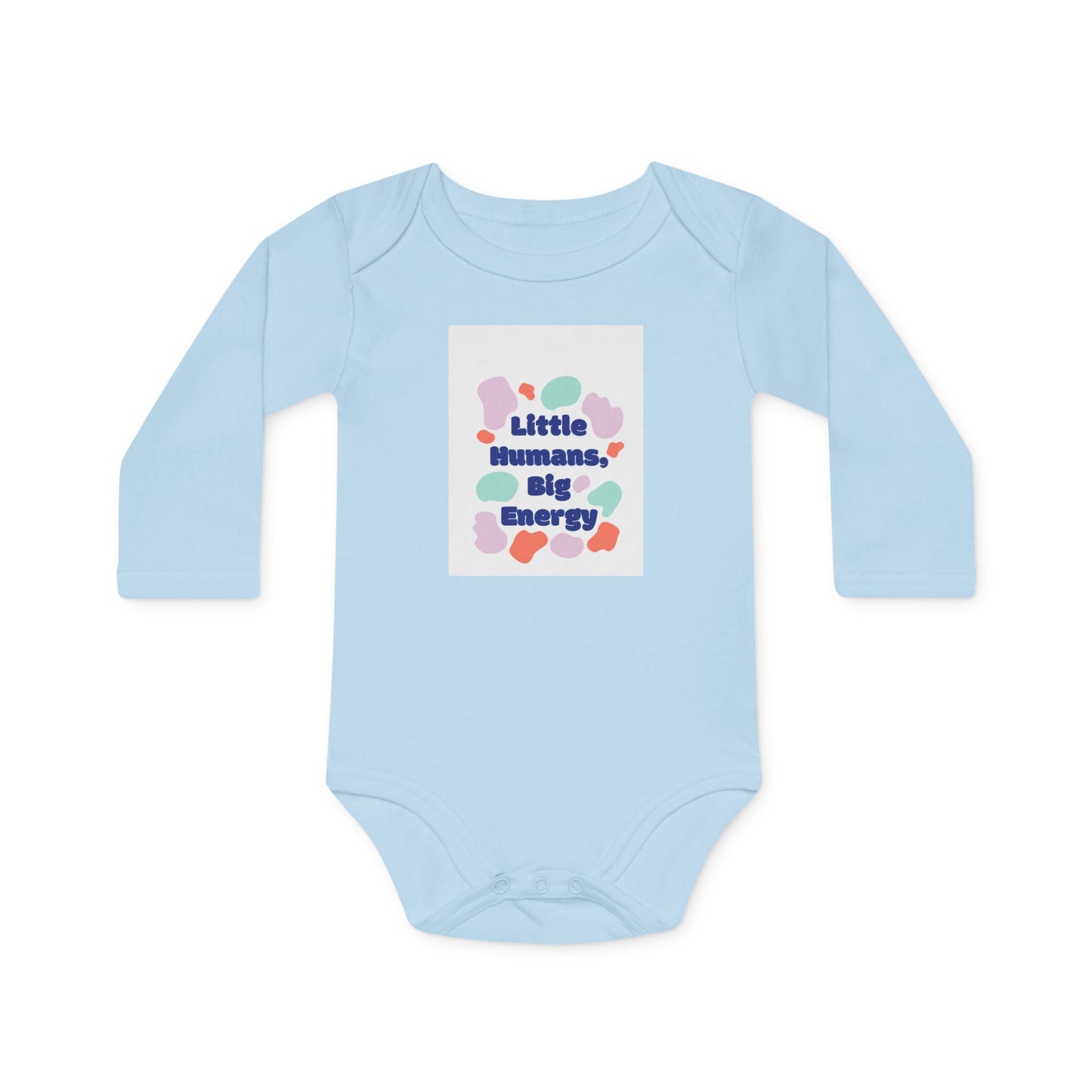 Cute Baby Bodysuit - "Little Humans, Big Energy"