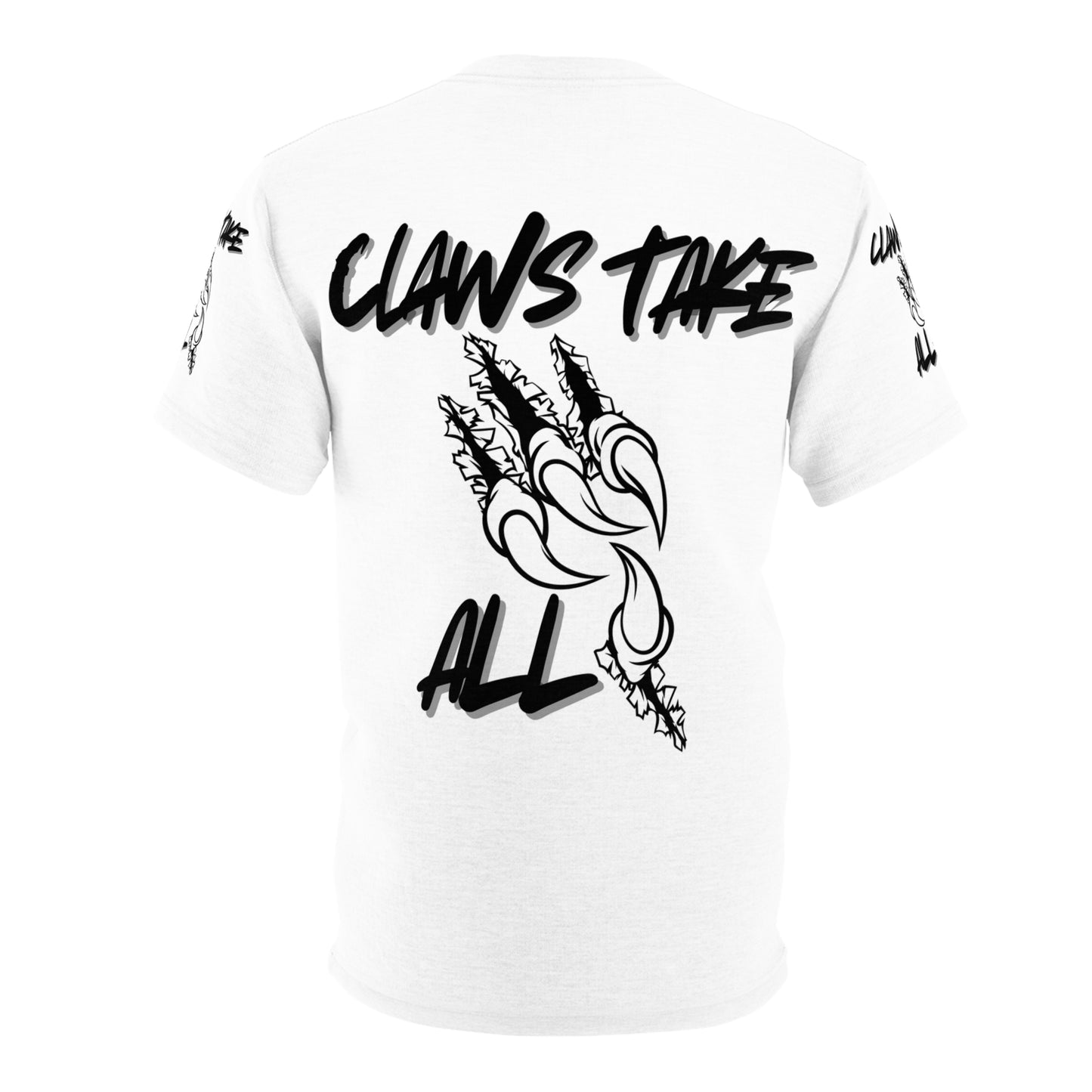 Claws Take All Unisex Tee - Edgy Graphic T-Shirt for Animal Lovers and Statement Wear