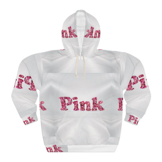 Trendy Pink Graphic Unisex Pullover Hoodie