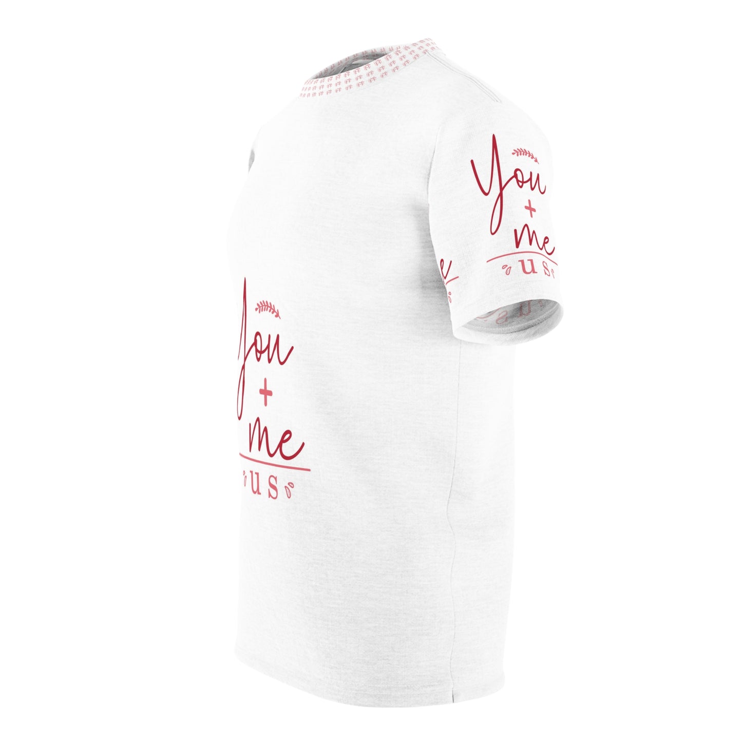 You + Me Unisex Cut & Sew Tee - Perfect Gift for Couples