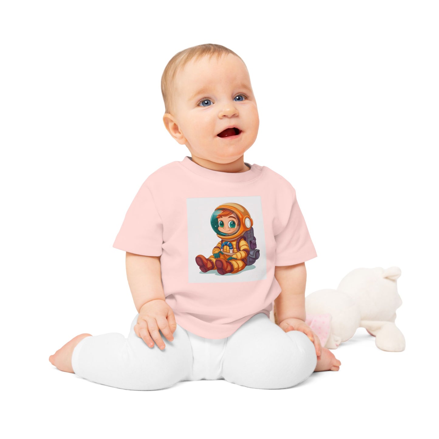 Cute Astronaut Baby T-Shirt | Adorable Space Explorer Design for Babies | Perfect Gift for Baby Showers and Birthdays