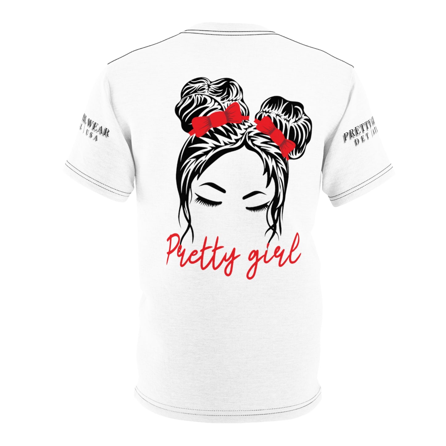 Pretty Girl Unisex Cut & Sew Tee - Stylish Graphic Tee for Women