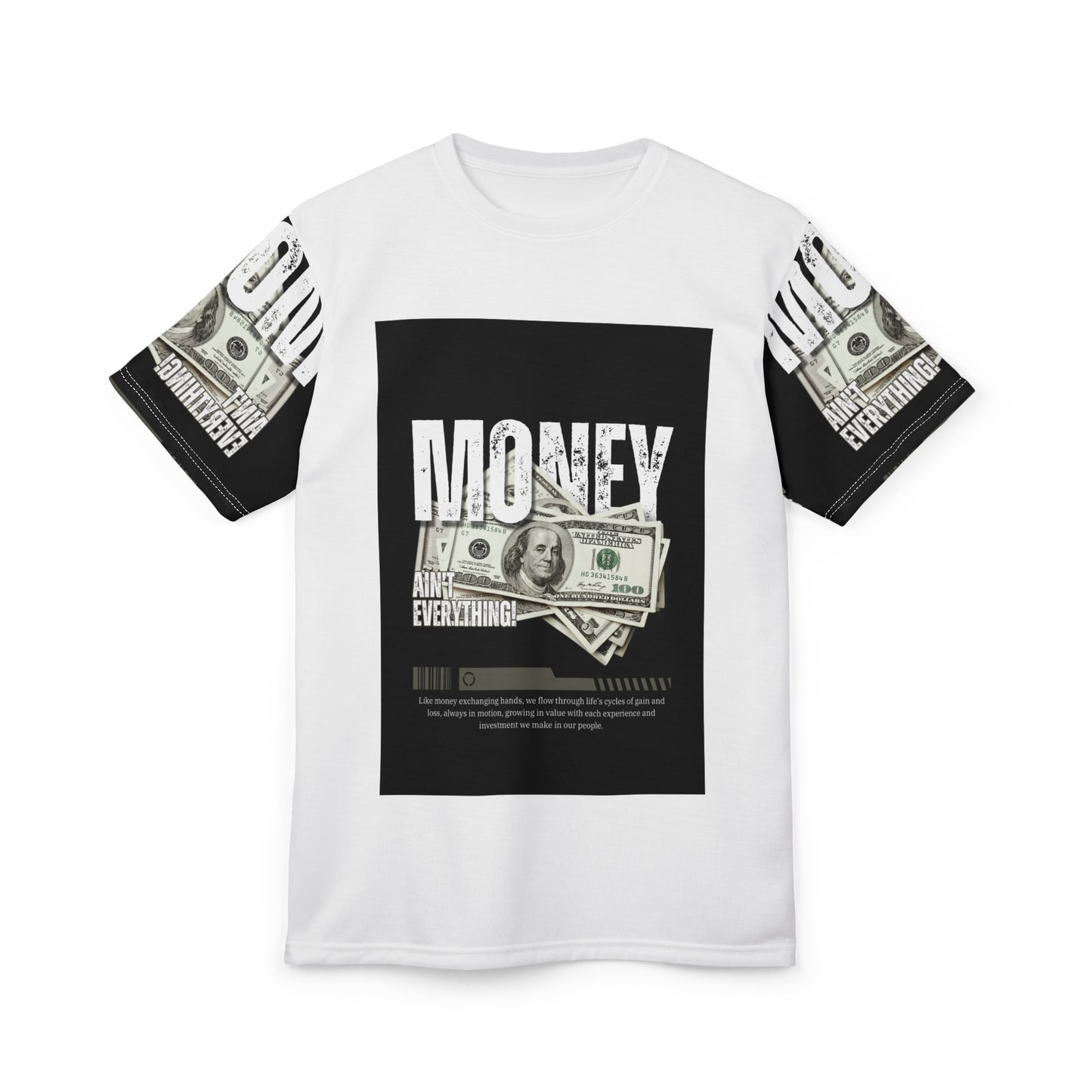 Money Ain’t Everything Unisex Cut & Sew Tee - Unique Graphic Tee for Financial Enthusiasts