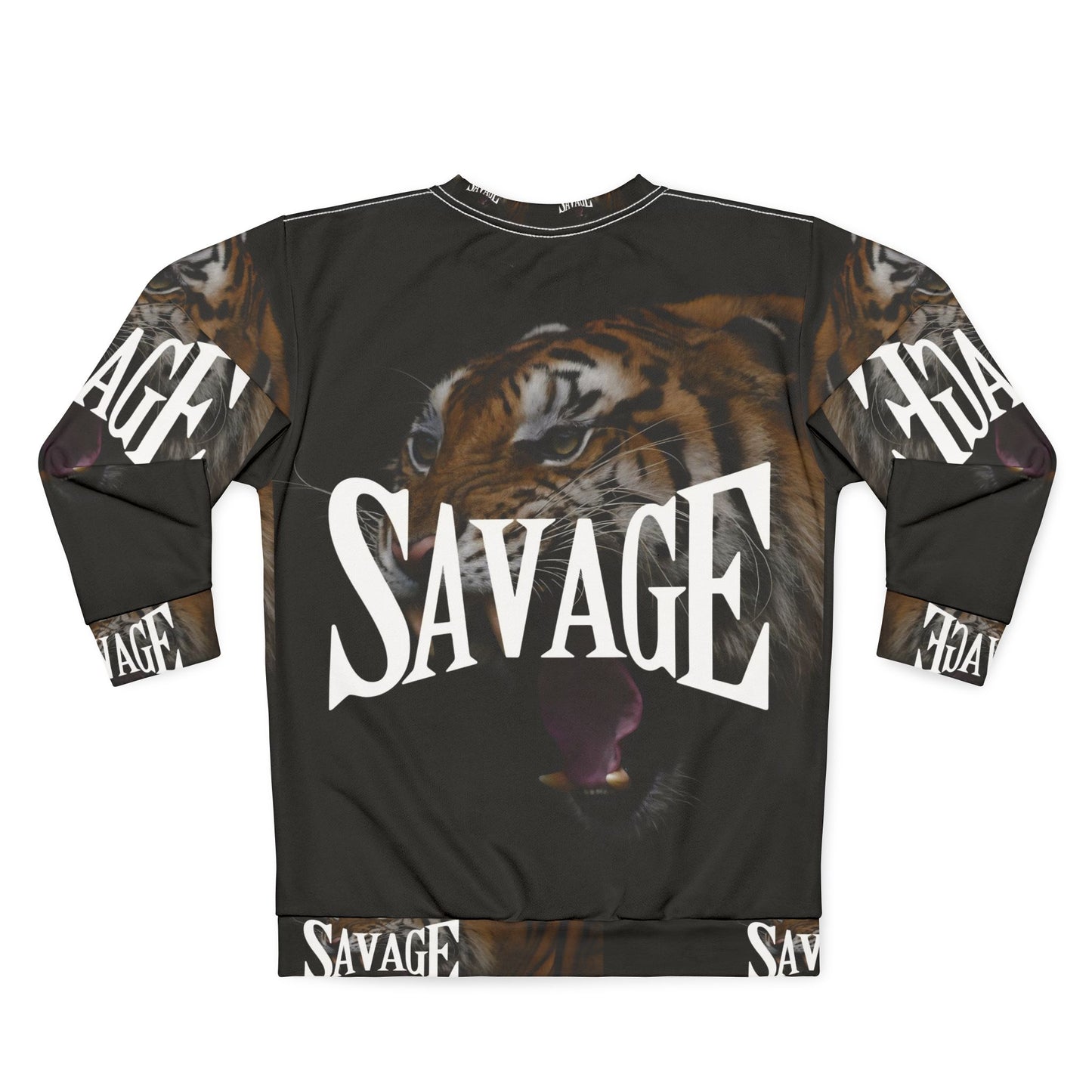 Savage Tiger Unisex Sweatshirt - Bold & Edgy Statement Apparel