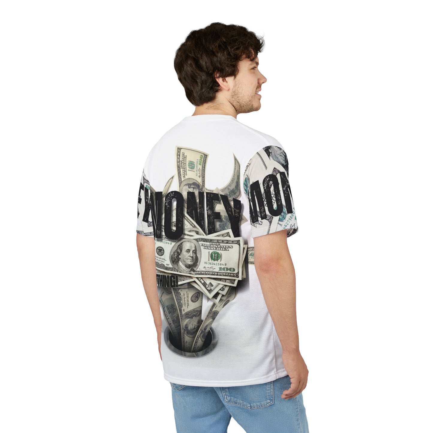 Money Graphic Unisex Tee - Unique Style for Hustlers