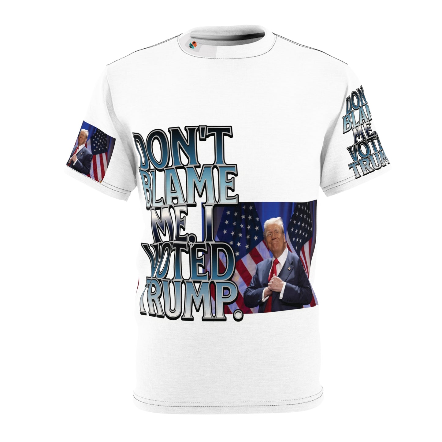 Political Humor Unisex Tee - "Don't Blame Me, I Voted Trump"