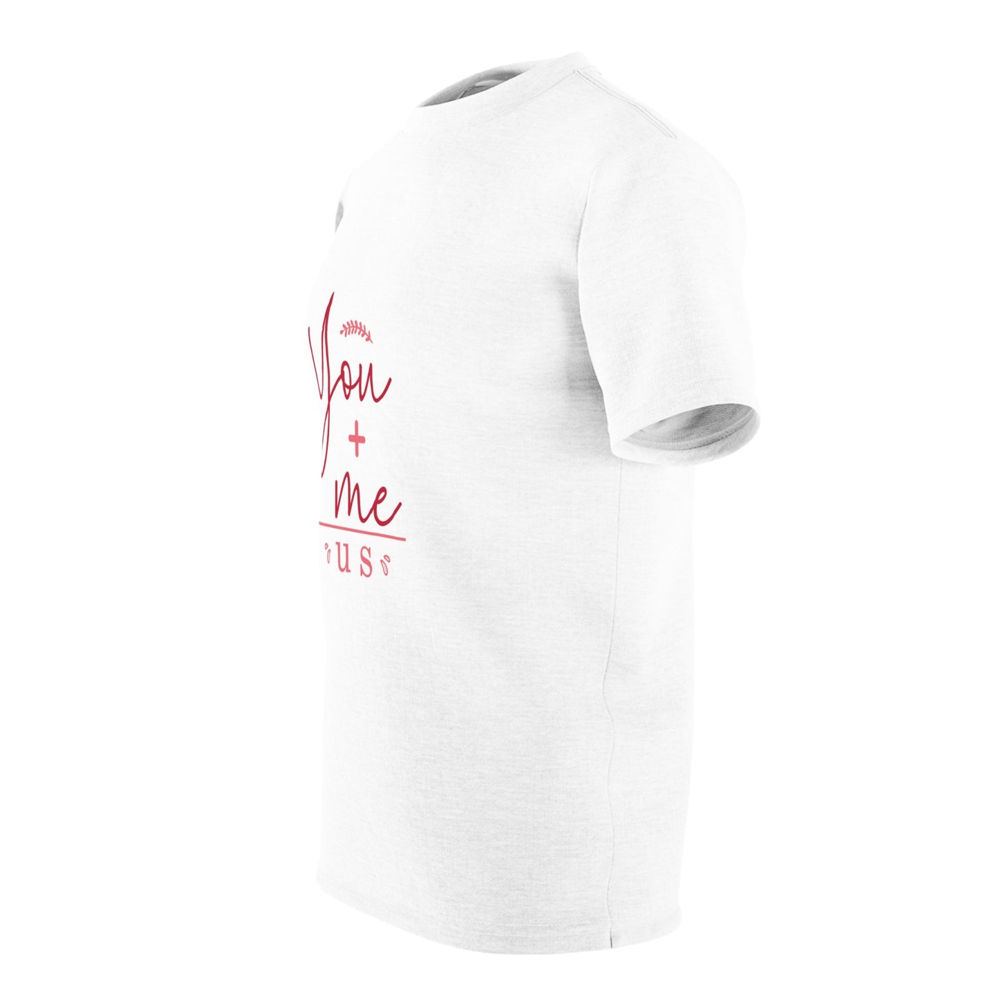 You & Me Unisex Couples Tee - Perfect for Anniversaries and Valentine's Day