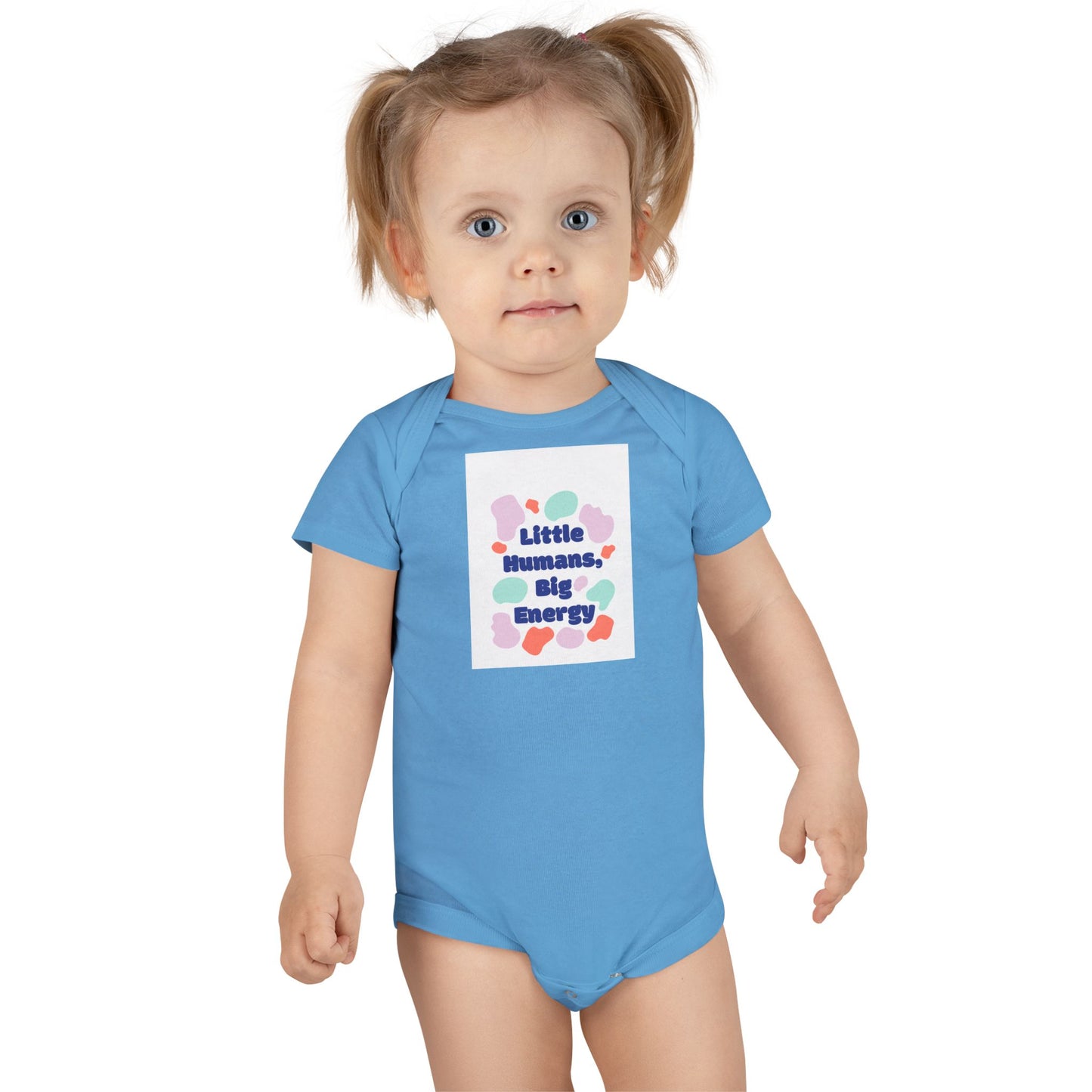 Fun Baby Onesie - 'Little Humans, Big Energy' Design