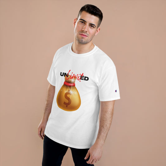 Unlimited Wealth Graphic Champion T-Shirt