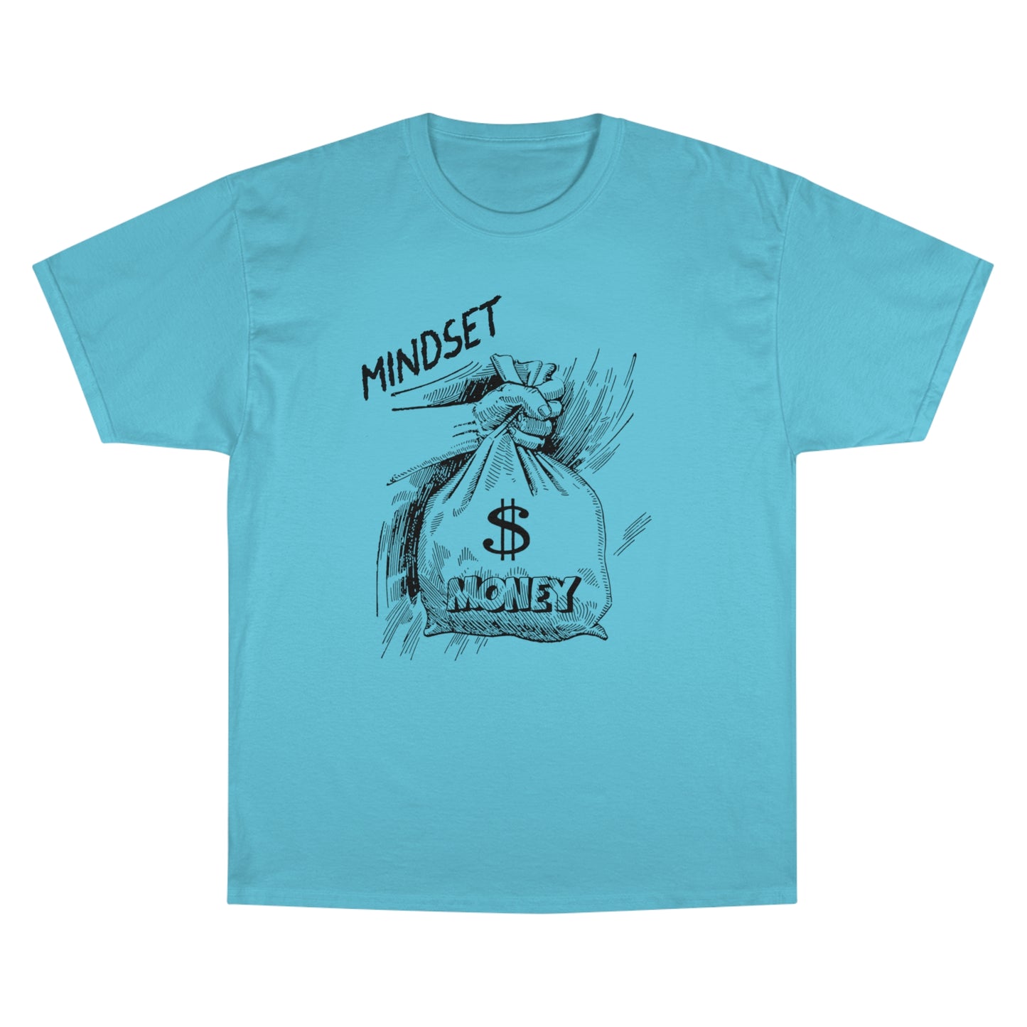 Mindset Money Champion T-Shirt – Motivational Graphic Tee for Success Minded Individuals