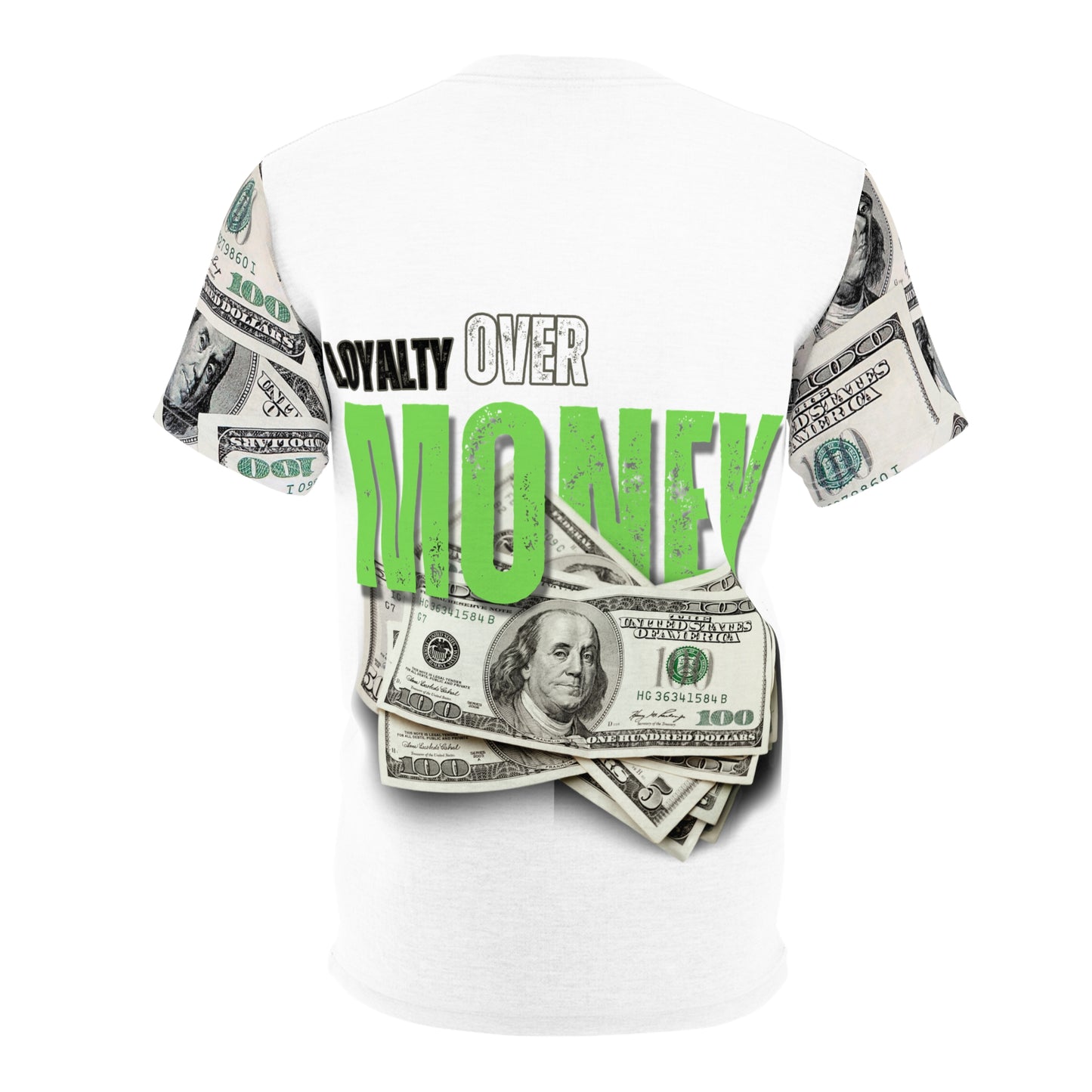 Loyalty Over Money Unisex Cut & Sew Tee - Statement T-Shirt for Confident Individuals