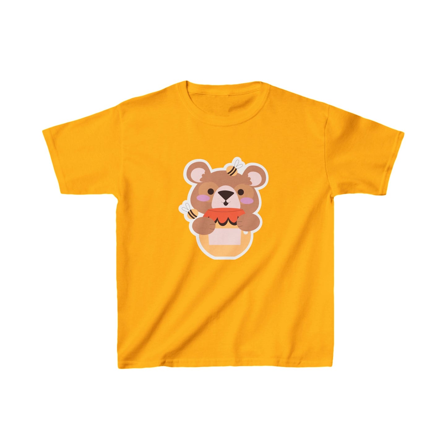 Adorable Bear Kids T-Shirt - Cute Animal Tee for Playful Adventures