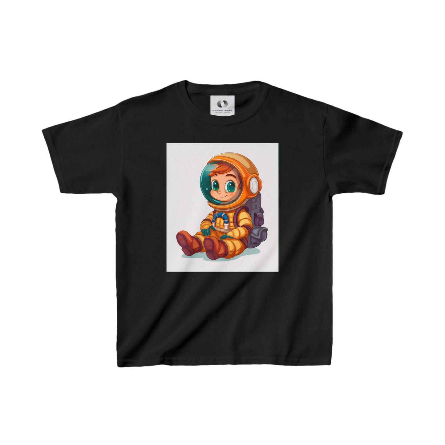 Astronaut Kids Heavy Cotton™ Tee - Fun Space Adventure Shirt for Young Explorers