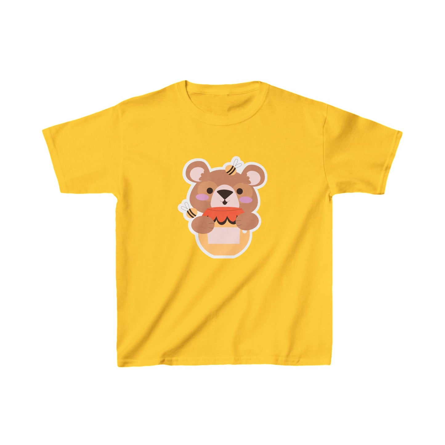 Adorable Bear Kids T-Shirt - Cute Animal Tee for Playful Adventures