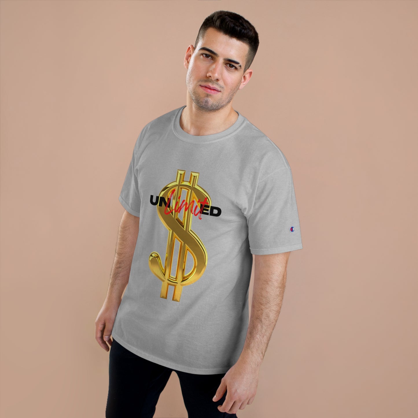 Unlimited Money Champion T-Shirt - Trendy Casual Wear for Hustlers