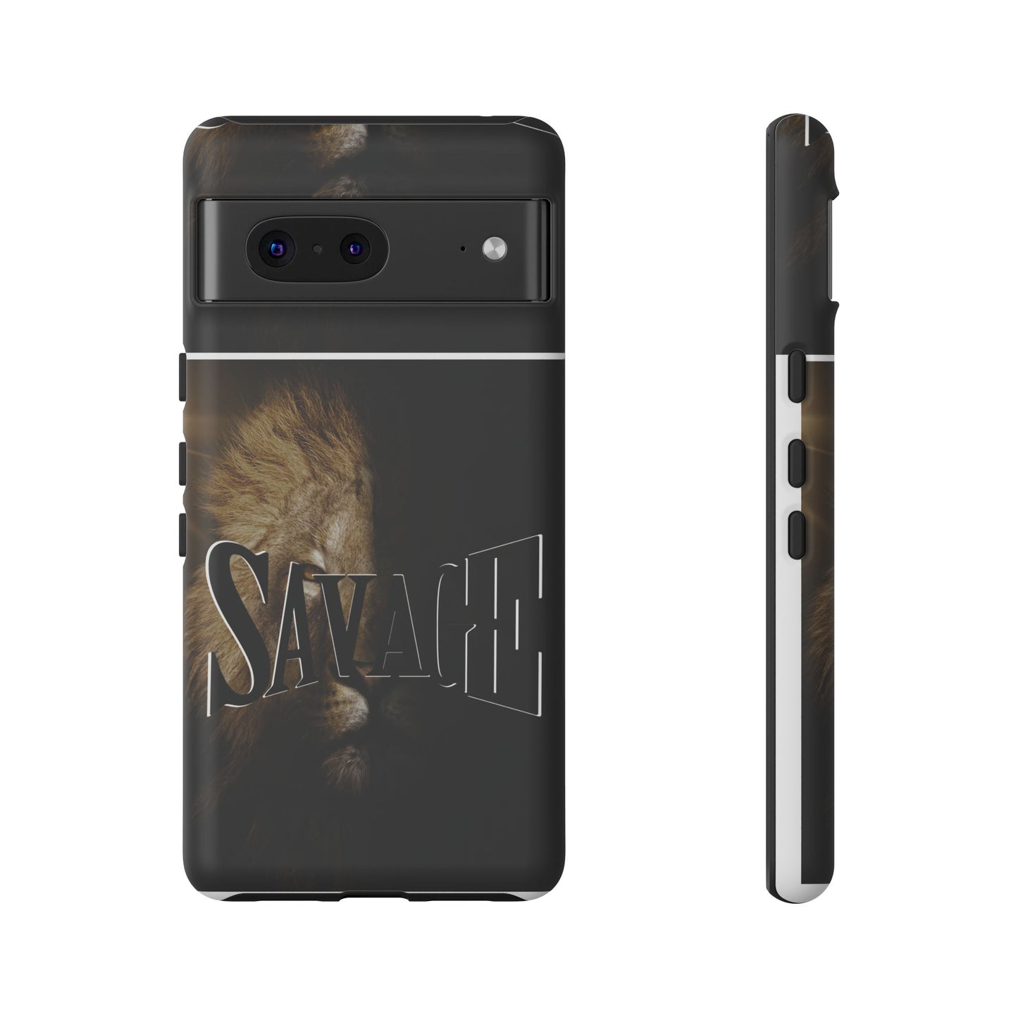 Savage Lion Phone Case - Tough & Stylish Protection