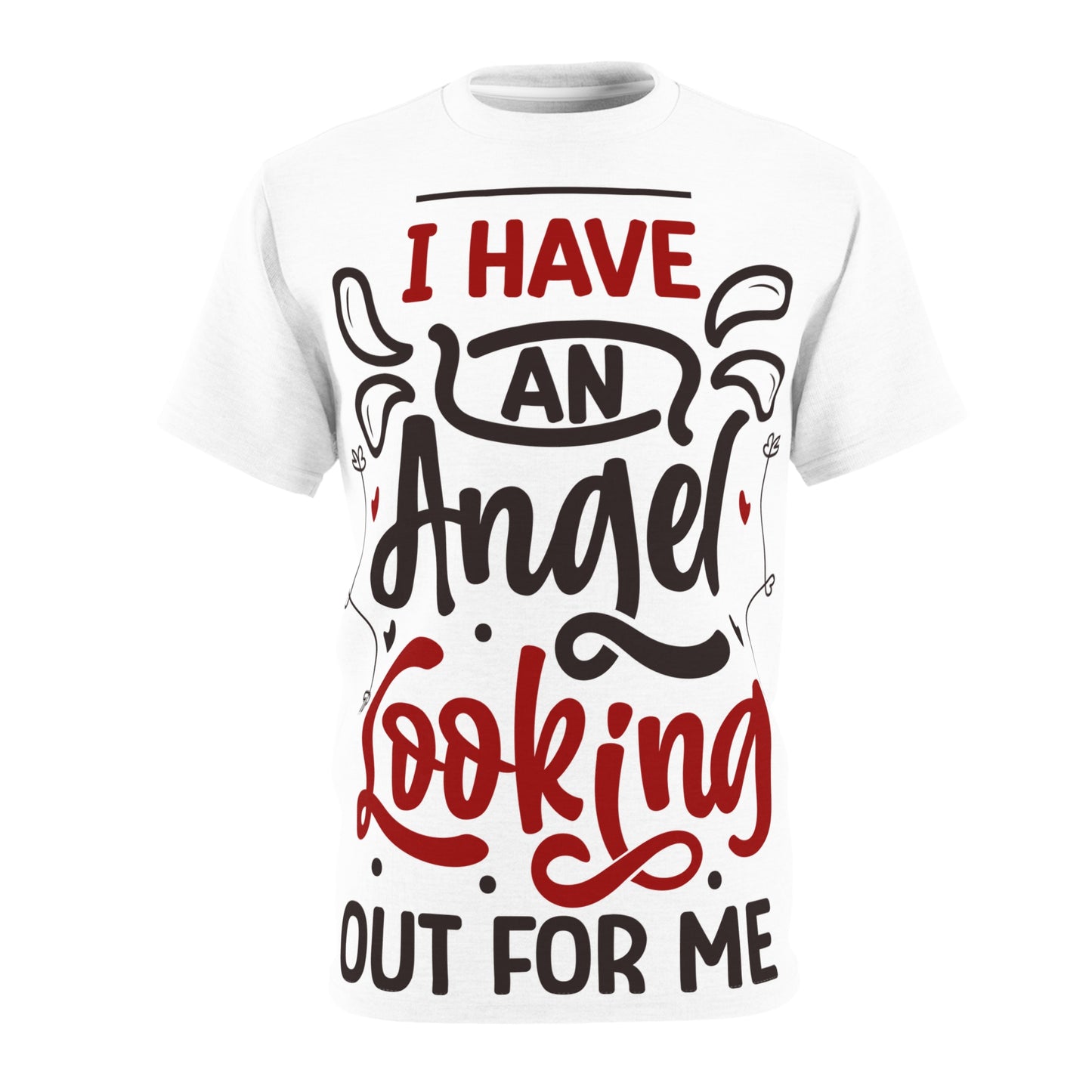 Inspirational Unisex Tee - "I Have an Angel Looking Out for Me"