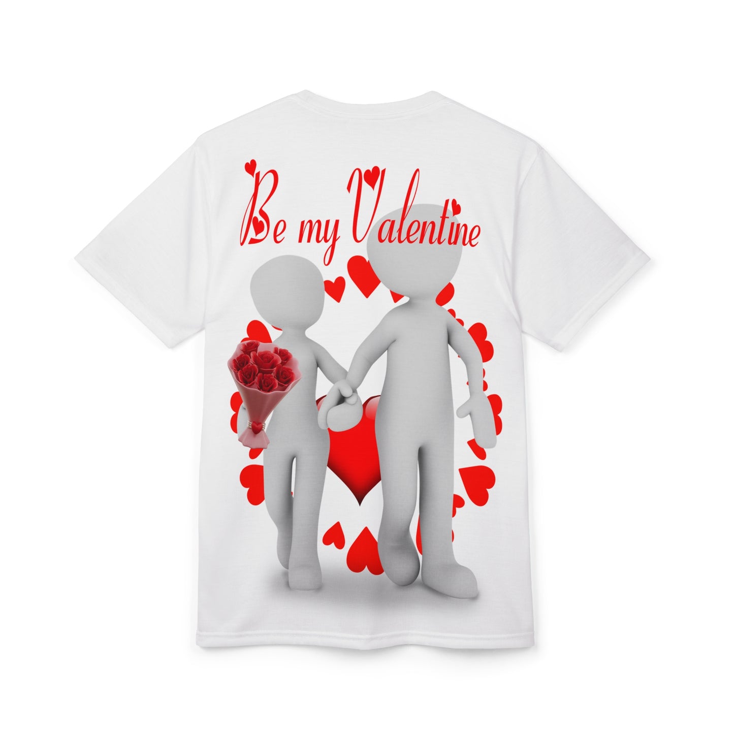 Romantic Valentine's Day Unisex Tee - 'Be my Valentine'