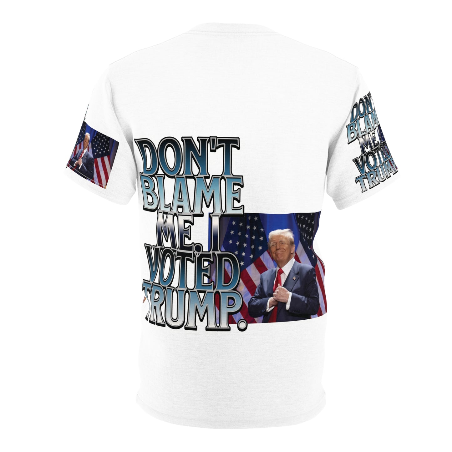 Political Humor Unisex Tee - "Don't Blame Me, I Voted Trump"