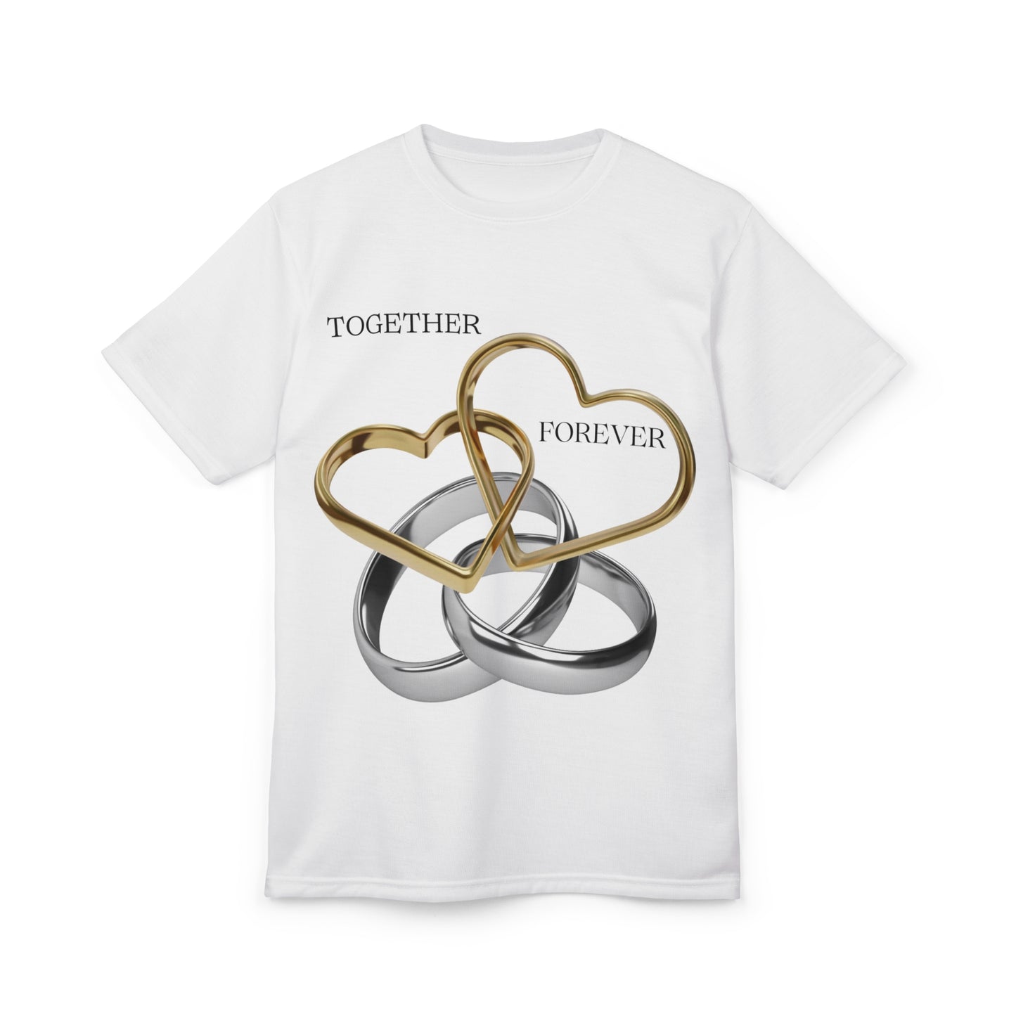 Together Forever Unisex Cut & Sew Tee - Perfect Wedding Gift