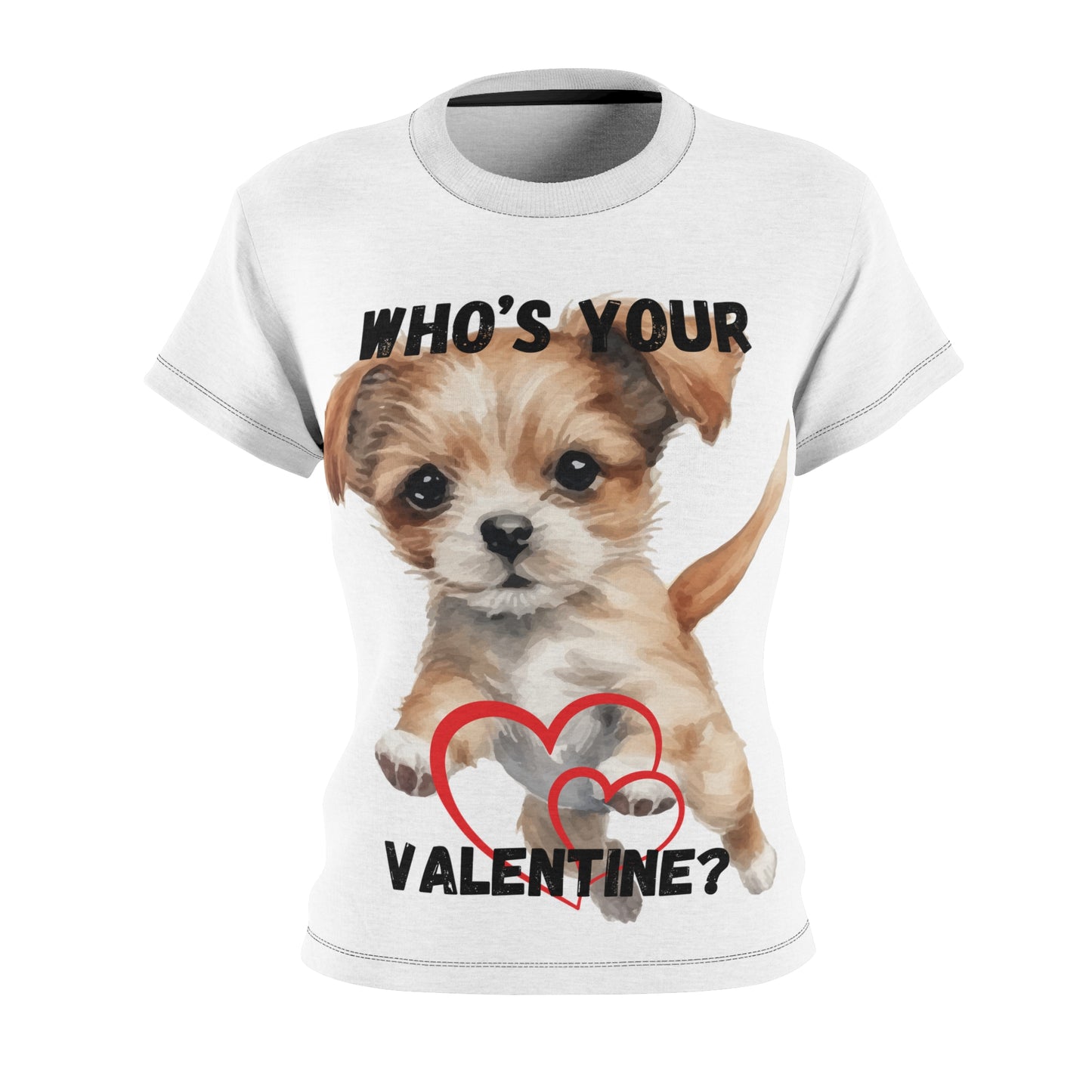 Valentine Women's Cut & Sew Tee (AOP)