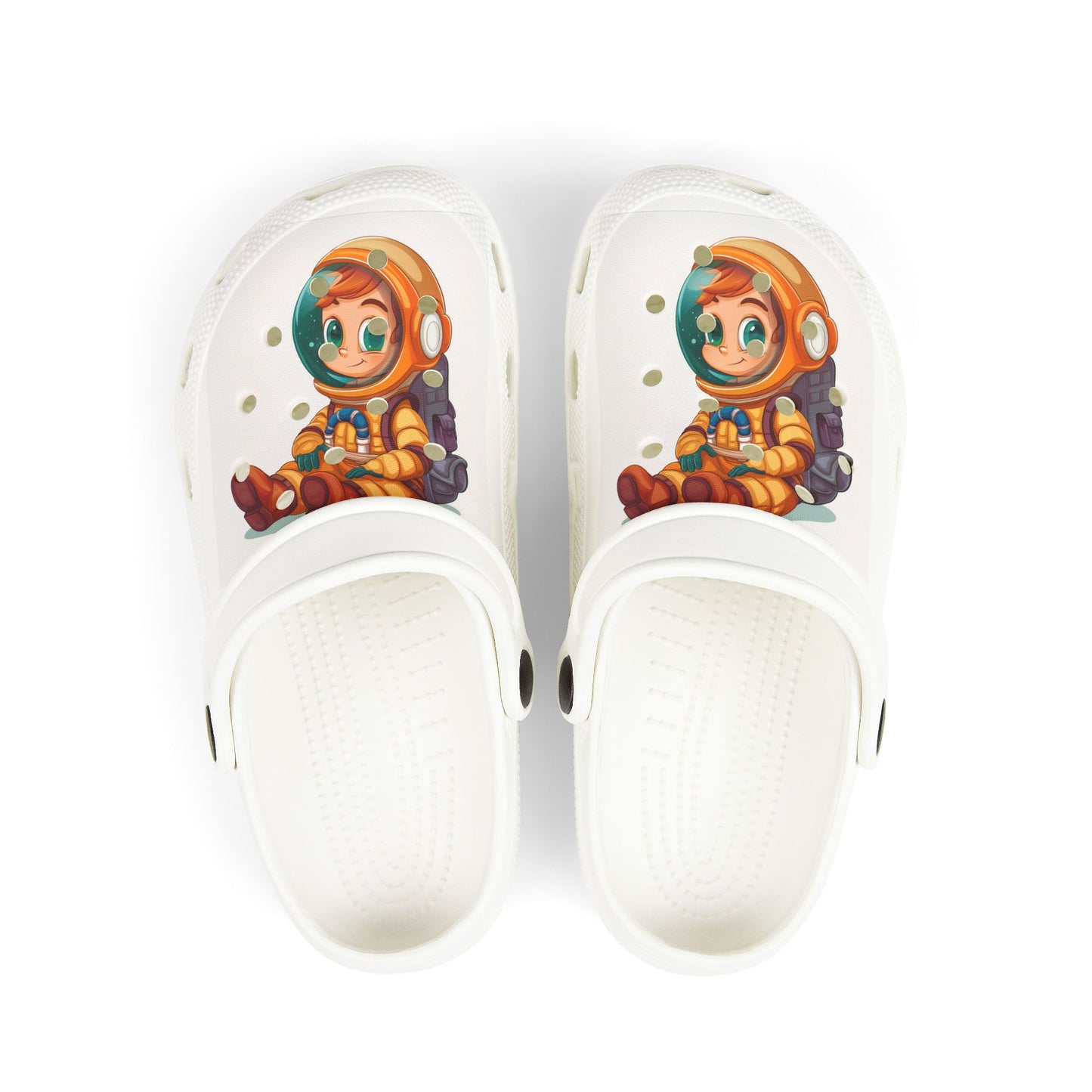 Kids' Astronaut EVA Clogs - Fun Space-Themed Footwear for Little Explorers