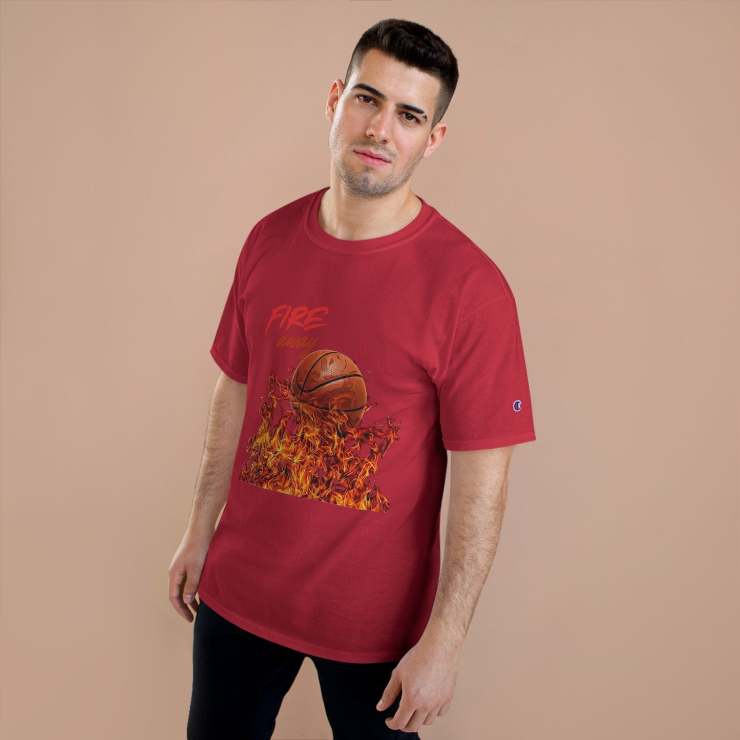 Champion Fire Away Basketball T-Shirt - Sports Apparel for Fans