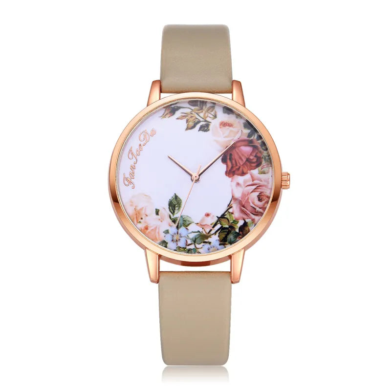 Flower Pattern Watch