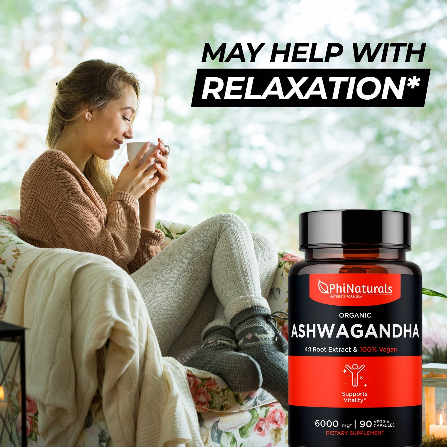 Ashwagandha Organic Herbal Supplement