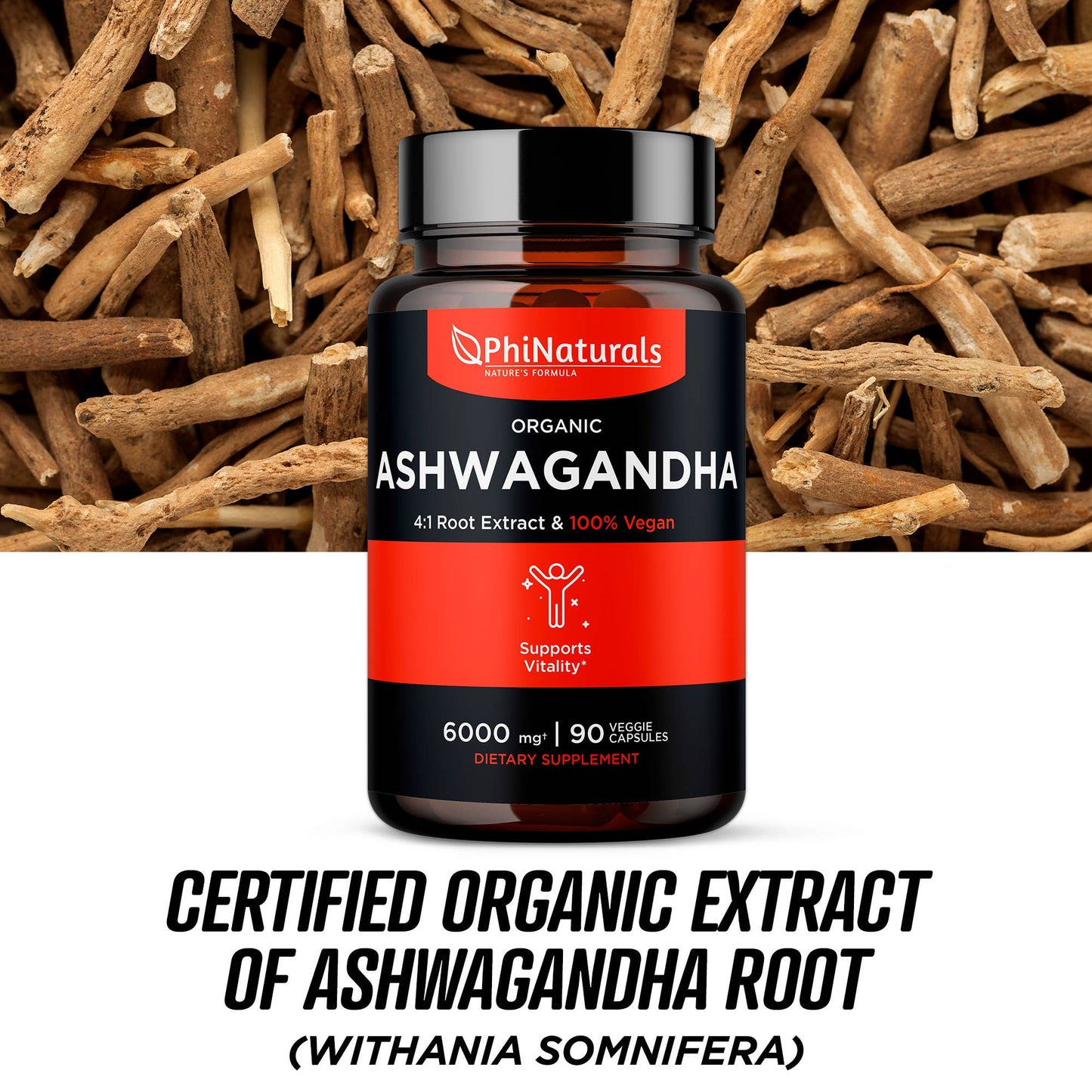 Ashwagandha Organic Herbal Supplement